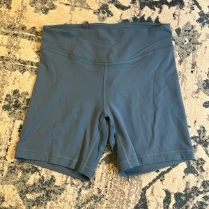 Lululemon blue align shorts 6” inseam